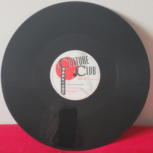VINTAGE 1983, CULTURE CLUB, CHURCH OF THE POISON MIND, 12" E.P.!!! - Picture 3 of 6